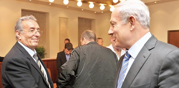 בנימין נתניהו, שלמה בוחבוט / צלם: משה מילנר -לעמ
